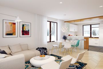  Projekt domu Abra drewniana (BSE1037) - projekt domu parterowego - Zdjęcie 6