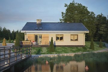  Projekt domu Bolek (1382) (KRD2534) - projekt domu parterowego - Zdjęcie 7