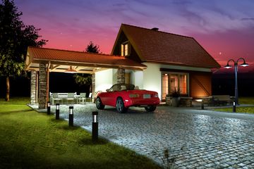  Projekt domu Jacek b (WRD2008) - projekt domu parterowego z poddaszem - Zdjęcie 3