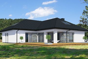  Projekt domu Portland (BBE1027) - projekt domu parterowego - Zdjęcie 2