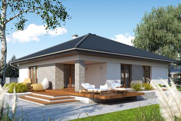  Projekt domu Ariel (BSA1929) - projekt domu parterowego - Zdjęcie 10