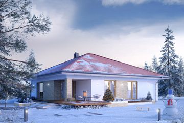  Projekt domu Ariel (BSA1929) - projekt domu parterowego - Zdjęcie 12