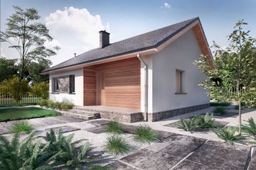  Projekt domu Lunna LMB86 (WRB1500) - projekt domu parterowego - Zdjęcie 4