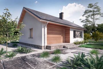  Projekt domu Lunna LMB86 (WRB1500) - projekt domu parterowego - Zdjęcie 5