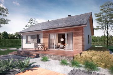  Projekt domu Lunna LMB86 (WRB1500) - projekt domu parterowego - Zdjęcie 6