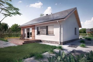  Projekt domu Lunna LMB86 (WRB1500) - projekt domu parterowego - Zdjęcie 8