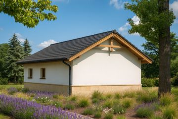  Projekt garażu ARP01 (WOE1049) - projekt garażu parterowego - Zdjęcie 2