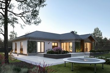  Projekt domu Aurelia (1360) (KRD1377) - projekt domu parterowego - Zdjęcie 2