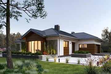  Projekt domu Aurelia (1360) (KRD1377) - projekt domu parterowego - Zdjęcie 3