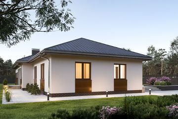  Projekt domu Aurelia (1360) (KRD1377) - projekt domu parterowego - Zdjęcie 4