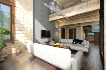  Projekt domu letniskowego D53 - dom letniskowy (WAI1235) - projekt domu letniskowego parterowego z poddaszem - Zdjęcie 12