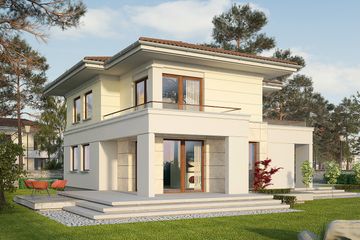  Projekt domu Andante (BSA2004) - projekt domu z pełnym piętrem - Zdjęcie 1