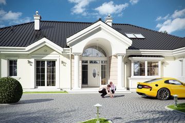  Projekt domu Rezydencja Parkowa (WAH1577) - projekt domu parterowego - Zdjęcie 5