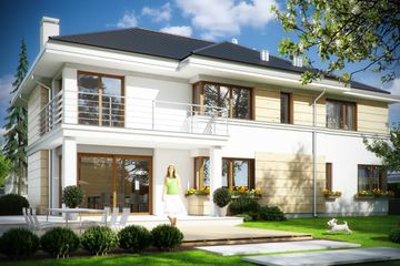  Projekt domu Riwiera 3 (WAH1579) - projekt domu z pełnym piętrem - Zdjęcie 6