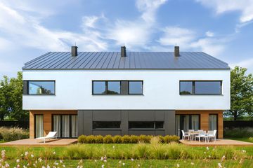  Projekt domu B-52 (PZB1015) - projekt domu z pełnym piętrem - Zdjęcie 1