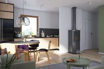  Projekt domu Hoczew mała 3m (KRP1574) - projekt domu parterowego - Zdjęcie 3