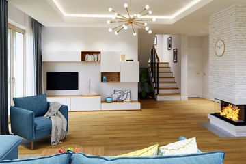  Projekt domu Idealny (WAH1580) - projekt domu parterowego z poddaszem - Zdjęcie 3