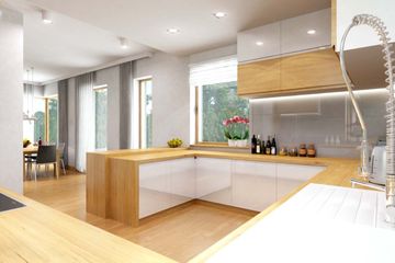  Projekt domu D131A (WAI1272) - projekt domu parterowego z poddaszem - Zdjęcie 11