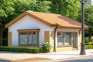  Projekt sklepu WB-3866 (KRA3550) - projekt sklepu parterowego - Zdjęcie 1