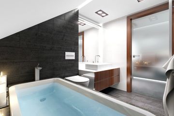  Projekt domu D169 (WAI1301) - projekt domu parterowego z poddaszem - Zdjęcie 7