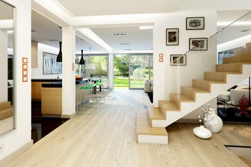  Projekt domu Otwarty 4 (WAH1582) - projekt domu parterowego z poddaszem - Zdjęcie 4