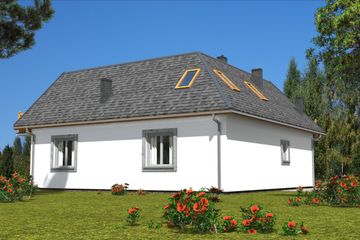  Projekt domu L-81 Dom tradycyjny (BBD1186) - projekt domu parterowego z poddaszem - Zdjęcie 4