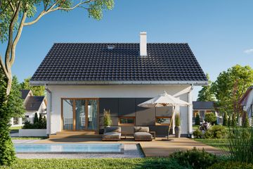  Projekt domu Celia (1412) (KRD2568) - projekt domu parterowego z poddaszem - Zdjęcie 3