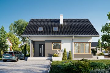  Projekt domu Celia (1412) (KRD2568) - projekt domu parterowego z poddaszem - Zdjęcie 6