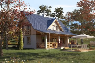  Projekt domu Malinowy (BSA2031) - projekt domu parterowego z poddaszem - Zdjęcie 6