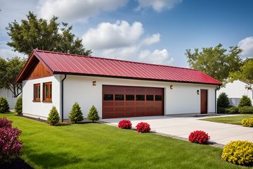  Projekt garażu G120 - Budynek garażowo - gospodarczy (PRA1134) - projekt garażu parterowego - Zdjęcie 1