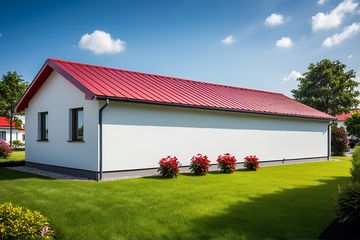  Projekt garażu G120 - Budynek garażowo - gospodarczy (PRA1134) - projekt garażu parterowego - Zdjęcie 2