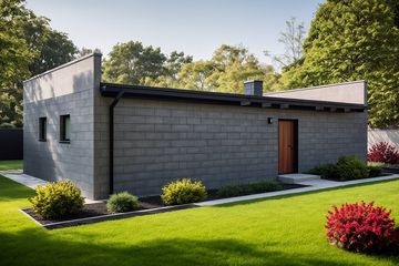  Projekt garażu G165 - Budynek garażowo - gospodarczy (PRA1140) - projekt garażu parterowego - Zdjęcie 2