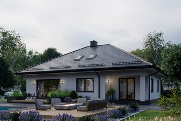  Projekt domu APS 180 + 2G NEW (LUA1279) - projekt domu parterowego - Zdjęcie 4