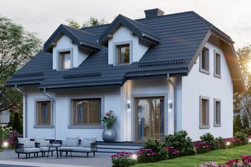  Projekt domu APS 206 (LUA1280) - projekt domu parterowego z poddaszem - Zdjęcie 4