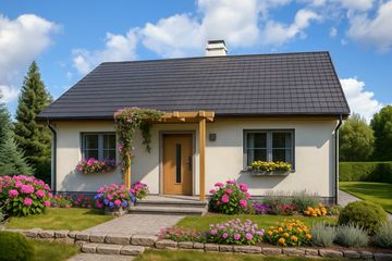  Projekt domu Kajtek (WRD2058) - projekt domu parterowego - Zdjęcie 1