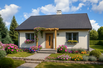  Projekt domu Kajtek (WRD2058) - projekt domu parterowego - Zdjęcie 1