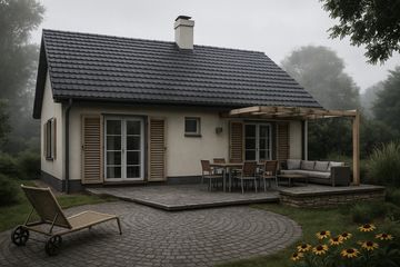  Projekt domu Kajtek (WRD2058) - projekt domu parterowego - Zdjęcie 4