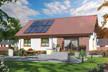  Projekt domu Talia mała (WOE1065) - projekt domu parterowego - Zdjęcie 3