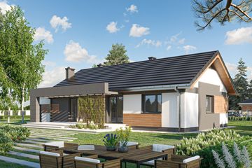  Projekt domu Linus (1453) (KRD2580) - projekt domu parterowego - Zdjęcie 4