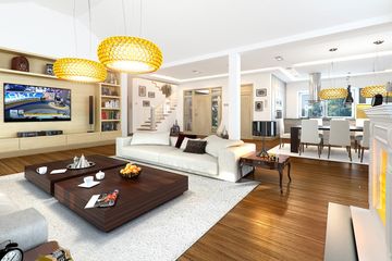  Projekt domu Rezydencja Parkowa 2 (WAH1590) - projekt domu parterowego - Zdjęcie 5