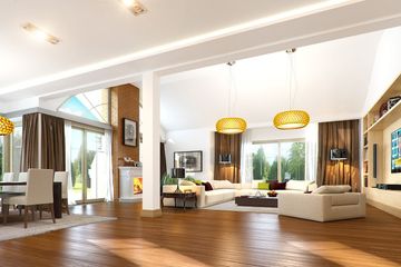  Projekt domu Rezydencja Parkowa 2 (WAH1590) - projekt domu parterowego - Zdjęcie 7