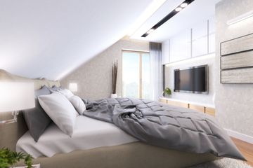  Projekt domu D186A (WAI1347) - projekt domu parterowego z poddaszem - Zdjęcie 10