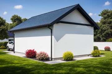  Projekt garażu G137 - Budynek garażowy (PRA1155) - projekt garażu parterowego - Zdjęcie 2