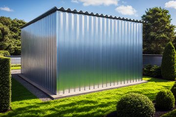  Projekt garażu G143 - Budynek garażowy (PRA1162) - projekt garażu parterowego - Zdjęcie 2