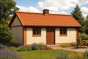  Projekt budynku gospodarczego WB-3520 (KRA3745) - projekt budynku parterowego - Zdjęcie 1