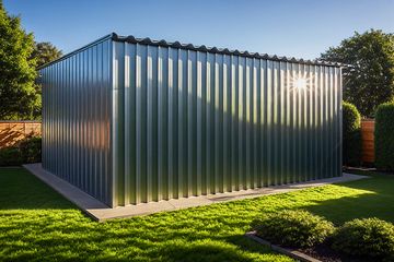  Projekt garażu G148 - Budynek garażowy (PRA1160) - projekt garażu parterowego - Zdjęcie 2