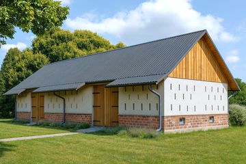  Projekt stodoły WB-3805 (KRA3777) - projekt stodoły parterowego - Zdjęcie 1