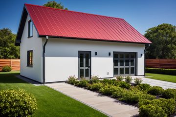  Projekt garażu G154 - Budynek garażowo - gospodarczy (PRA1164) - projekt garażu parterowego - Zdjęcie 1