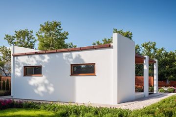  Projekt garażu G175 - Budynek garażowo - gospodarczy (PRA1167) - projekt garażu parterowego - Zdjęcie 2