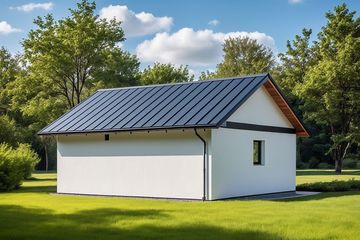  Projekt garażu G180 - Budynek garażowo - gospodarczy (PRA1169) - projekt garażu parterowego - Zdjęcie 2